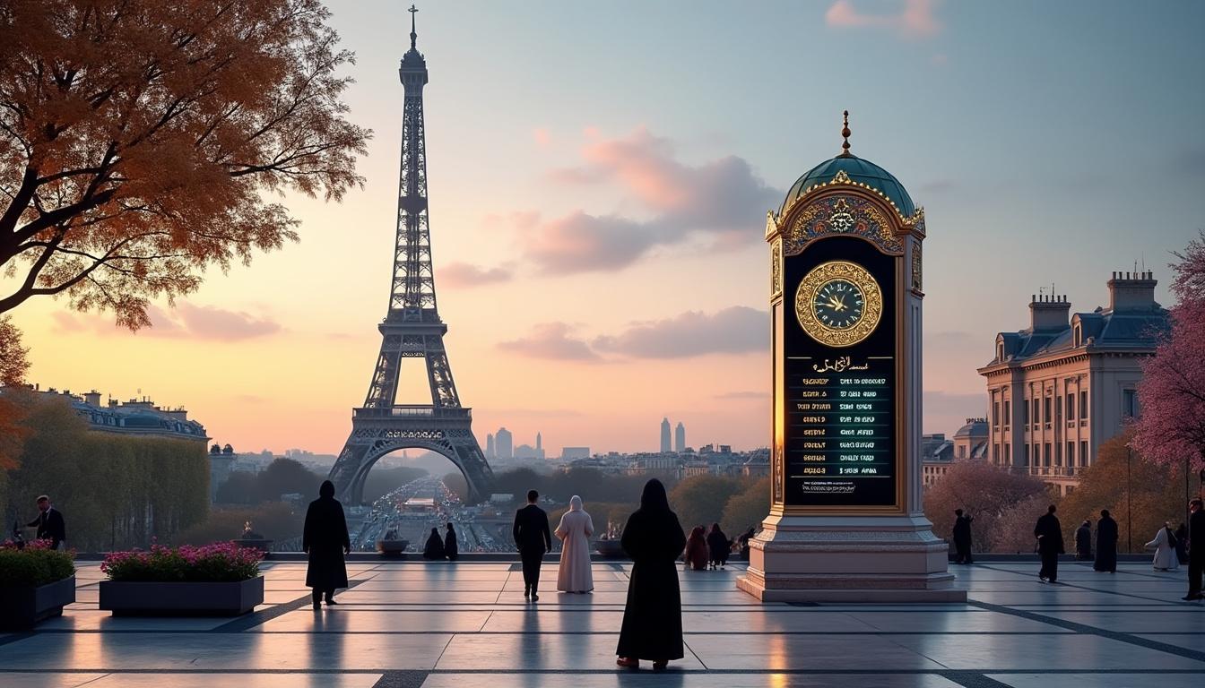 consultez les horaires de prière actualisés pour paris en 2026 et organisez vos moments de prière avec précision grâce à nos mises à jour régulières.