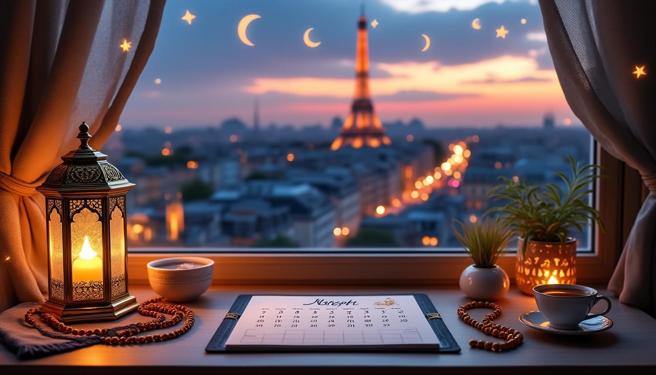 découvrez le calendrier du ramadan 2025 à paris avec toutes les dates clés à ne pas manquer pour bien préparer ce mois sacré.