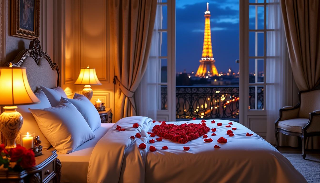 découvrez les meilleures love rooms à paris pour une nuit romantique inoubliable, avec des ambiances charmantes et des services exclusifs pour couples.