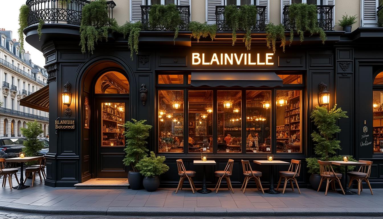 découvrez le blainville bistro, une adresse incontournable du 2ème arrondissement de paris, alliant charme traditionnel et cuisine savoureuse pour une expérience authentique.