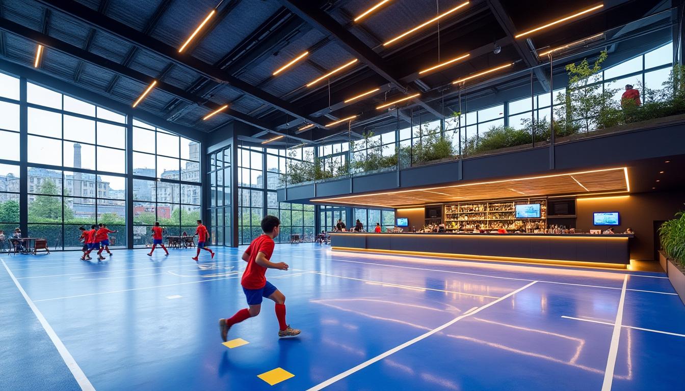 découvrez five paris 17, un espace unique alliant sport et détente, idéal pour se défouler et se relaxer dans une ambiance conviviale.