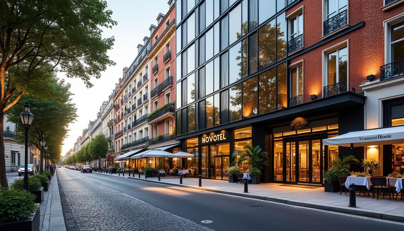 découvrez le novotel rue du cotentin à paris, un hôtel confortable et idéalement situé pour un séjour au cœur de la capitale.